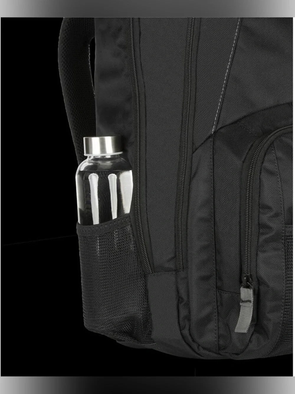Targus Groove Laptop Backpack (Fits Up to 17” Laptop) – Black, Water-Resistant.